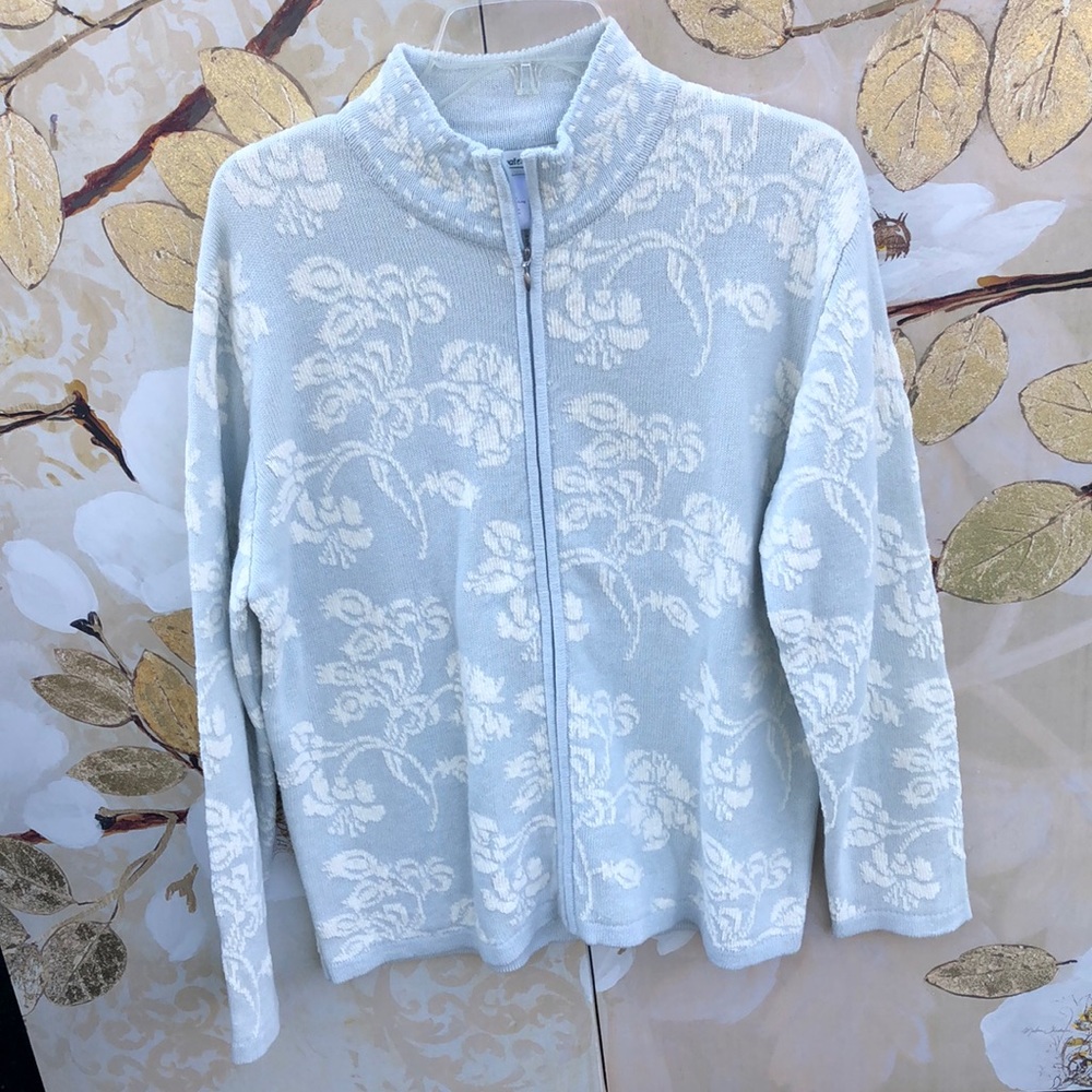 Coldwater Creek zippered sweater.